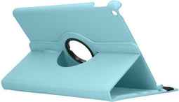 imoshion Tablet Hoes - Geschikt voor iPad 9e generatie (2021) 10.2 inch / 8e generatie (2020) 10.2 inch / 7e generatie (2019) 10.2 inch - 360° Draaibare Bookcase - Lichtblauw