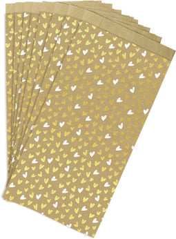 Cadeauzak Clairfontaine 16x30x5cm kraft harten 50 stuks