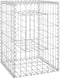 vidaXL - Schanskorf - paal - 40x40x180 - cm - ijzer