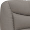 vidaXL - Hoofdbordkussen - 180 - cm - stof - taupe
