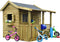Houten speelhuis Saloon Prestige Garden