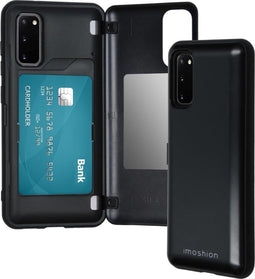 iMoshion Hoesje Geschikt voor Samsung Galaxy S20 Hoesje Met Pasjeshouder - iMoshion Backcover met pashouder - Zwart