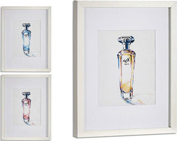 Schilderij 33 x 3 x 43 cm Rood Blauw Wit Geel