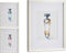Schilderij 33 x 3 x 43 cm Rood Blauw Wit Geel