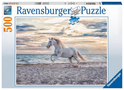 Ravensburger puzzel Paard op het strand 500 stukjes - Legpuzzel - 500 stukjes