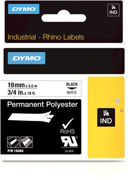 Dymo 18484 - Printerlabel - Thermische overdracht - Zwart op wit