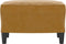 vidaXL - Voetenbank - 60x50x41 - cm - fluweel - bruin