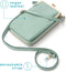Telefoontasje Dames Crossbody - iMoshion Vegan Lederen Telefoontasje Crossbody - Universeel Schoudertasje telefoon - Groen