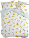 Noorse hoes HappyFriday Aware Sweet banana Multicolour 155 x 220 cm