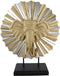 Decoratieve figuren DKD Home Decor Kristal Olifant Gouden Hars (47 x 18 x 56,5 cm)