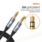 Drivv. AUX Kabel 3.5 mm - Jack Kabel - Gold Plated - Zilver - 5 meter