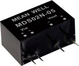 Mean Well MDS02L-12 DC/DC-convertermodule 167 mA 2 W Aantal uitgangen: 1 x Inhoud 1 stuk(s)