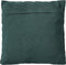Dutch Decor GIDI - Sierkussen 45x45 cm - velvet - effen kleur - Mountain View - donkergroen - Inclusief binnenkussen