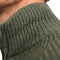 Mario Russo Rib Skipper - Heren Trui - Half Zip - Agave Groen - 3XL