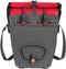 VAUDE Aqua Back Plus - Dubbele Fietstas - Waterdicht 51L - Rood (2 stuks)