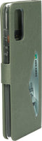 Mobiparts Galaxy S20 Plus - Classic Wallet Case - Ruimte voor pasjes - Groen