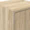 vidaXL - Garagewandkast - sonoma - bewerkt - hout - eikenkleurig