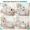 Dora Dotey Babybox Lichtgrijs - 8 Panelen - 200 x 180 x 69 cm - Opvouwbaar