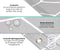 Loti Living Douchegordijn - Waterdicht - Anti Schimmel - Grijs Patroon - 180x200 cm