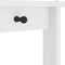 vidaXL - Halboom - SANDENS - wit - 87x40x159,5 - cm - massief - grenenhout