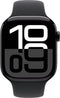 Apple Watch Series 10 - Smartwatch - Wifi - 42mm - Zwart Aluminium met Zwart Sportbandje