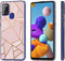 iMoshion Hoesje Geschikt voor Samsung Galaxy A21s Hoesje Siliconen - iMoshion Design hoesje - Roze / Meerkleurig / Goud / Pink Graphic