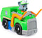 PAW Patrol - Rocky's Recycle Truck - speelgoedauto met speelfiguur - 80% gerecycled plastic - duurzaam speelgoed