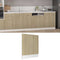 vidaXL - Vaatwasserpaneel - Lyon - 59,5x3x67 - cm - sonoma - eikenkleurig