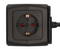 Brennenstuhl Stopcontactkubus - 4-voudig - 2x USB - 1,4 meter kabel - zwart