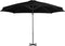 vidaXL - Zweefparasol - met - aluminium - paal - 350 - cm - zwart