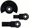 Bosch 2607017323 - Multitool set - 3-delig voor hout en metaal (3 stuks)