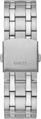 Guess watches continental GW0260G1 Mannen Quartz horloge - 44 mm - Zilverkleurig