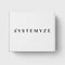 Systemyze S0114 - Notitieboek A5 Hardcover Vegan Leer - 256 Genummerde Pagina’s - Lichtblauw
