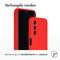Accezz Liquid Silicone Backcover Samsung Galaxy A14 (5G) - Schokabsorberend - Rood