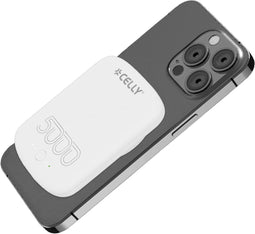 Celly MAGPB5000PROWH powerbank 5000 mAh Draadloos opladen Wit