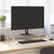 vidaXL - Monitorstandaard - 80x35x8 - cm - gehard - glas - en - metaal - wit