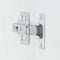 vidaXL - Keukenwandkast - Lucca - bewerkt - hout - hoogglans - wit