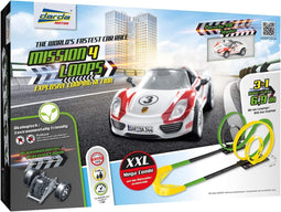 50255 - Racebaanset Mission 4 Loops, Autoracebaan Voor Auto's, Baanlengte Ca. 6,90 M, Baan Met 4 Loo