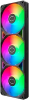 Cooler Master SickleFlow Edge 360 ARGB - Ventilator 120mm - 3x Fluid Bearing - Zwart