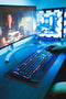 SureFire Silent Flight 680 - Gaming muismat - Nauwkeurige controle - Zwart/rood