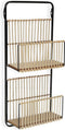 Tijdschriftenrek Versa Metaal Hars Hout MDF 12 x 68 x 32 cm Modern