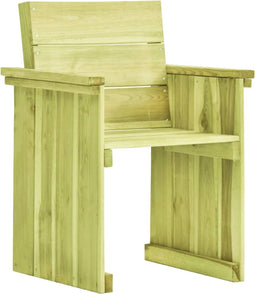 vidaXL - Tuinstoel - geïmpregneerd - grenenhout