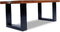vidaXL - Salontafel - massief - teakhout - hars - 100x50 - cm