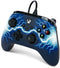 PowerA XBGP0190-01 - Gamecontroller met kabel - Geavanceerde knoppen en drievoudige trekkerblokkering - Blauw Zwart