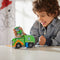PAW Patrol - Rocky's Recycle Truck - speelgoedauto met speelfiguur - 80% gerecycled plastic - duurzaam speelgoed