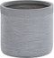SAMOS - Bloempot - Grijs - 34 cm - Klei-vezelmengsel