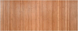 vidaXL - Vloerkleed - rechthoekig - 80x200 - cm - bamboe - naturel