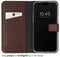 Selencia iPhone 15 Pro - Echt Lederen Bookcase - 3 Pashouders - Bruin