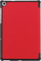 3-Vouw sleepcover hoes - Geschikt voor Lenovo Tab M10 FHD Plus (x606F) - Rood