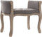 Kruk DKD Home Decor Grijs Natuurlijk Rubberwood 65 x 46 x 60 cm